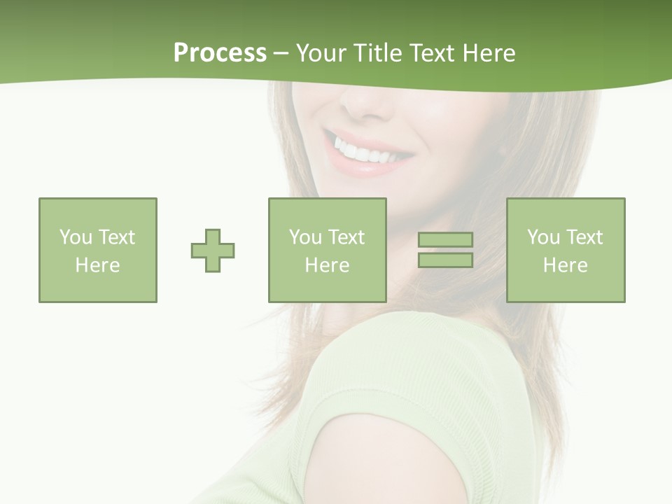 Cheerful Real People Beautiful PowerPoint Template