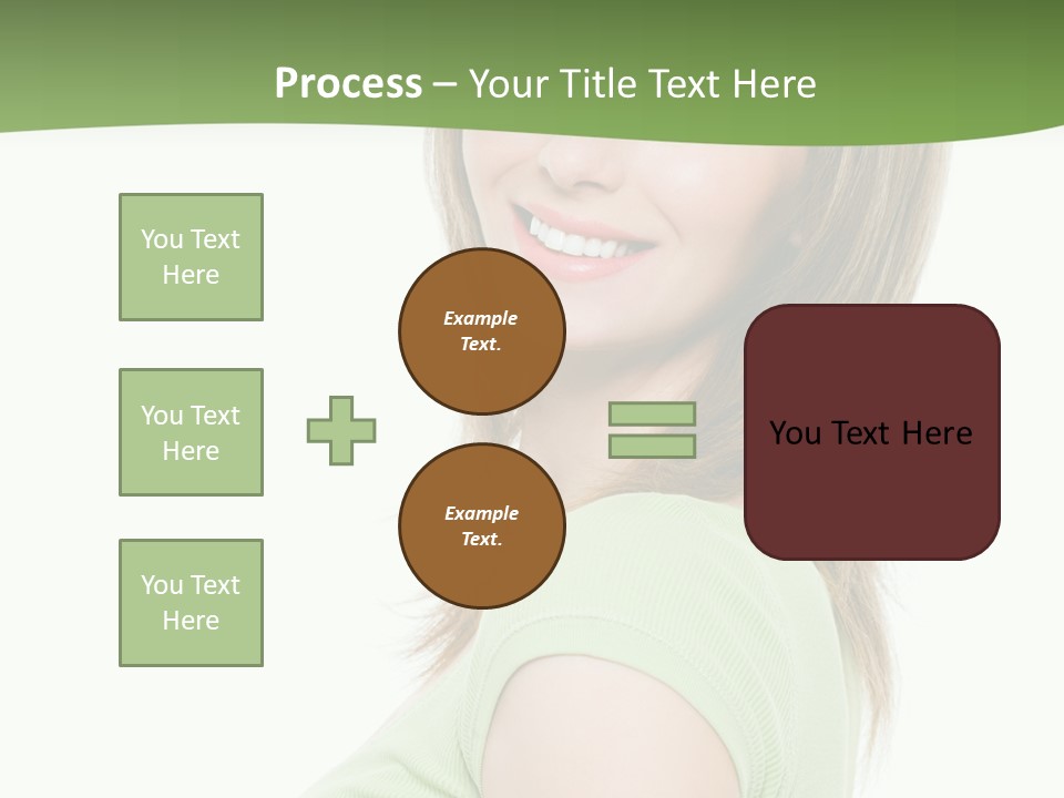 Cheerful Real People Beautiful PowerPoint Template