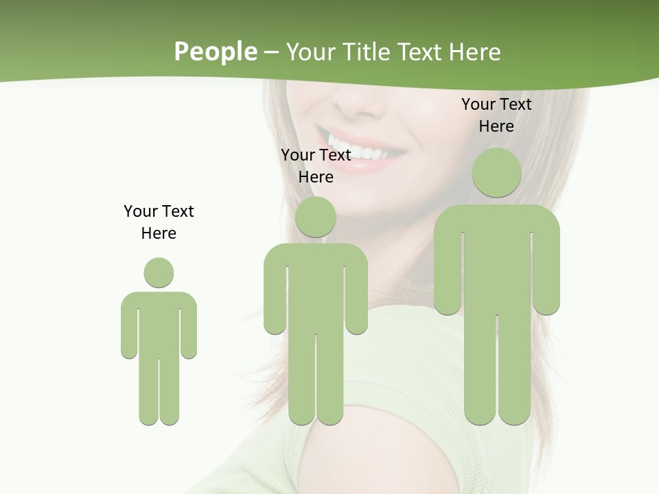 Cheerful Real People Beautiful PowerPoint Template