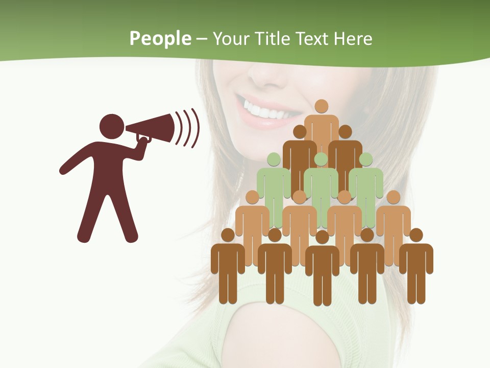 Cheerful Real People Beautiful PowerPoint Template