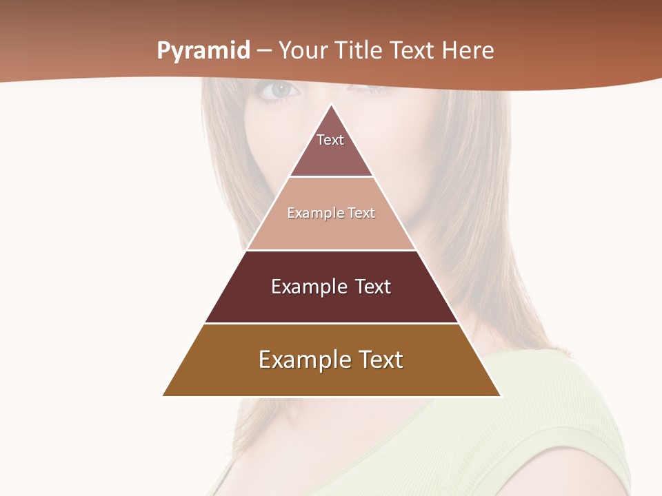 Woman Looking Girl PowerPoint Template