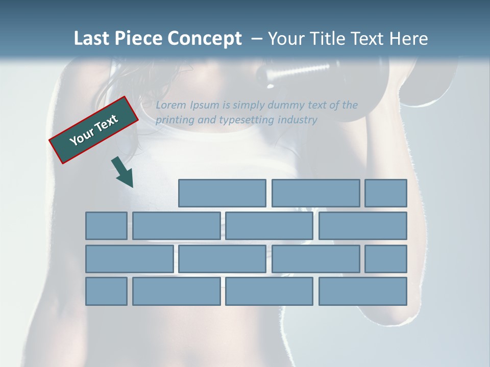 Style Weight Fashion PowerPoint Template