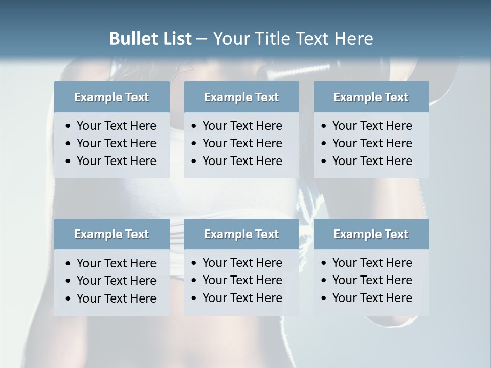 Style Weight Fashion PowerPoint Template