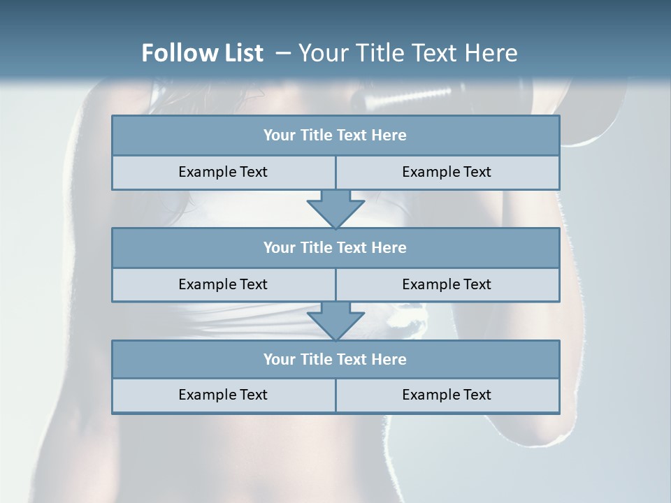 Style Weight Fashion PowerPoint Template