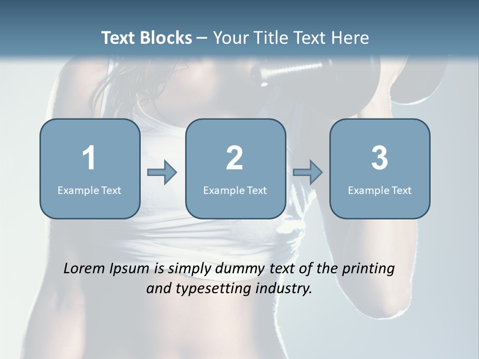 Style Weight Fashion PowerPoint Template