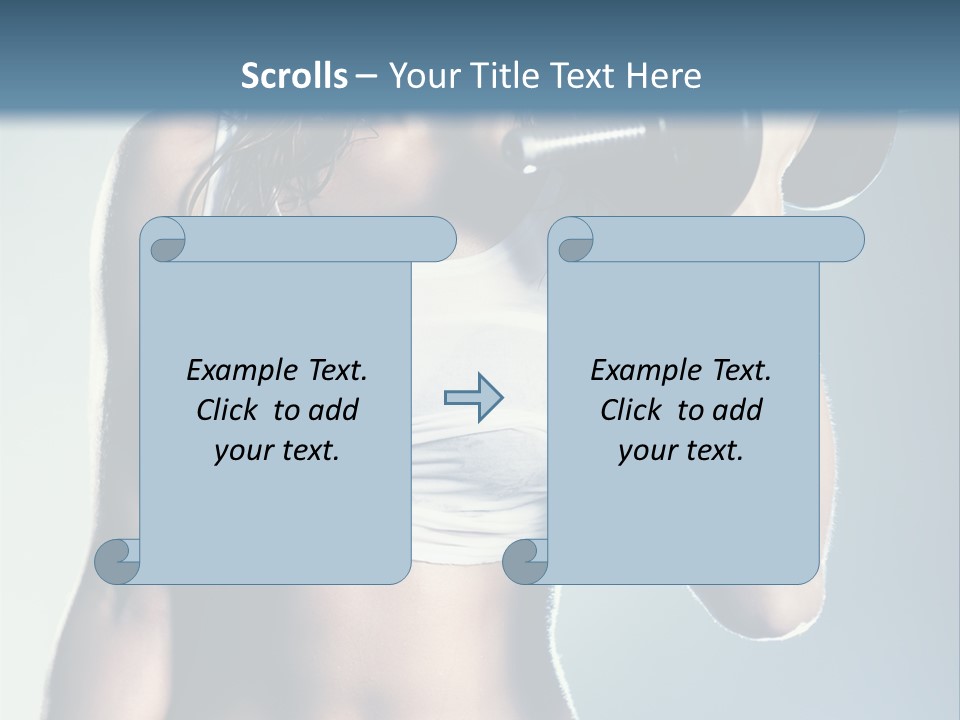 Style Weight Fashion PowerPoint Template