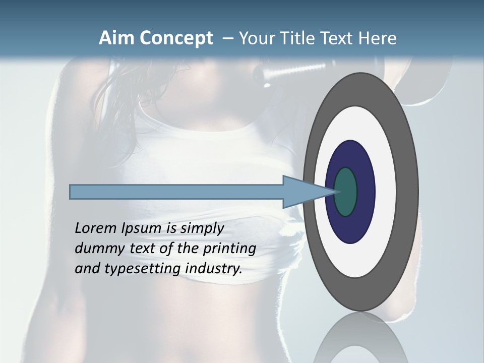 Style Weight Fashion PowerPoint Template