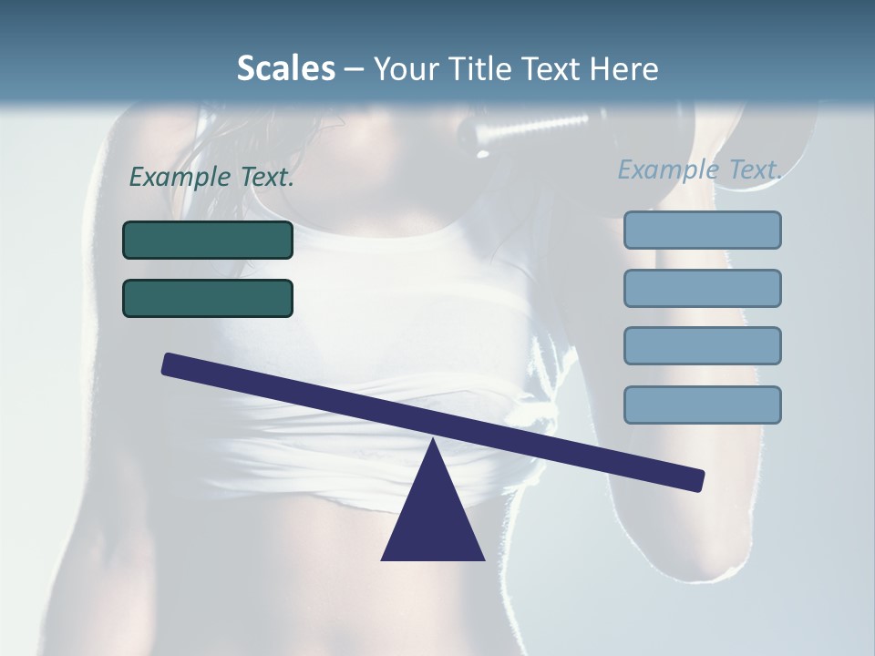Style Weight Fashion PowerPoint Template