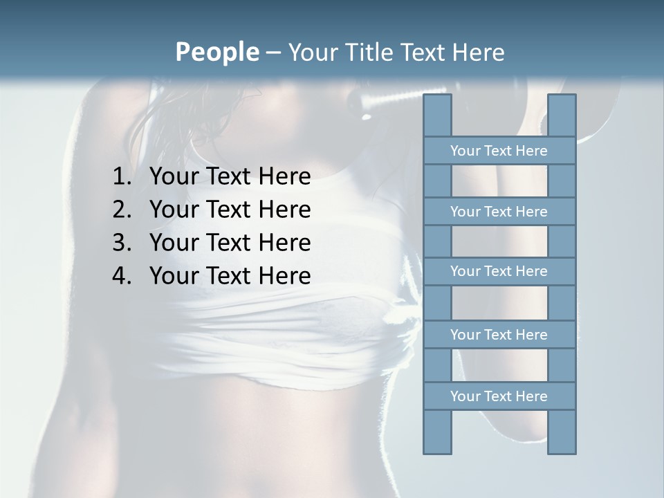 Style Weight Fashion PowerPoint Template