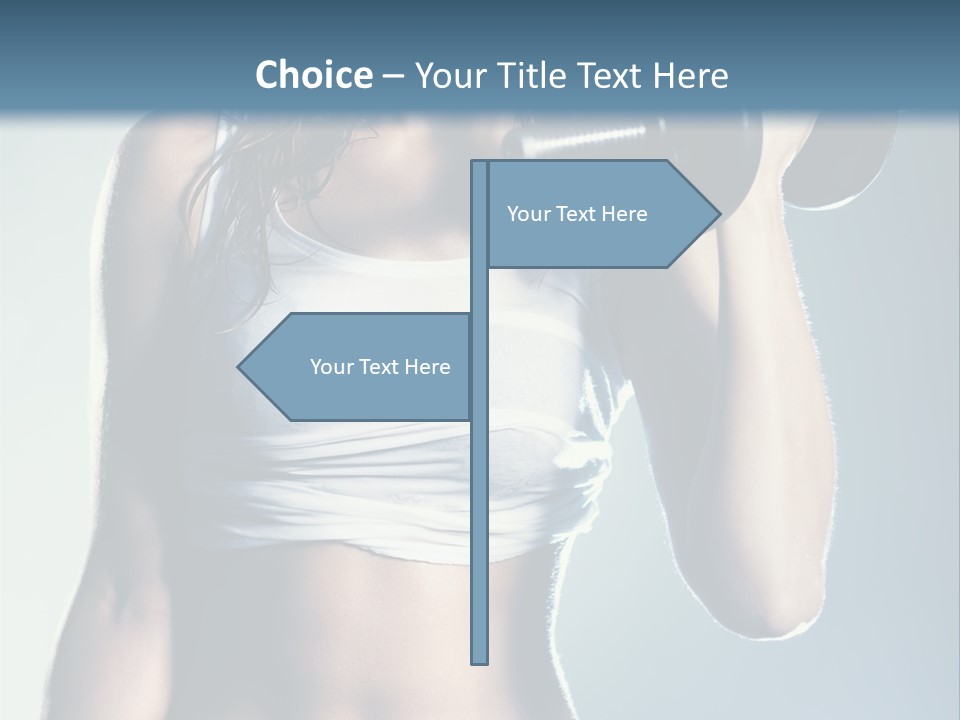 Style Weight Fashion PowerPoint Template