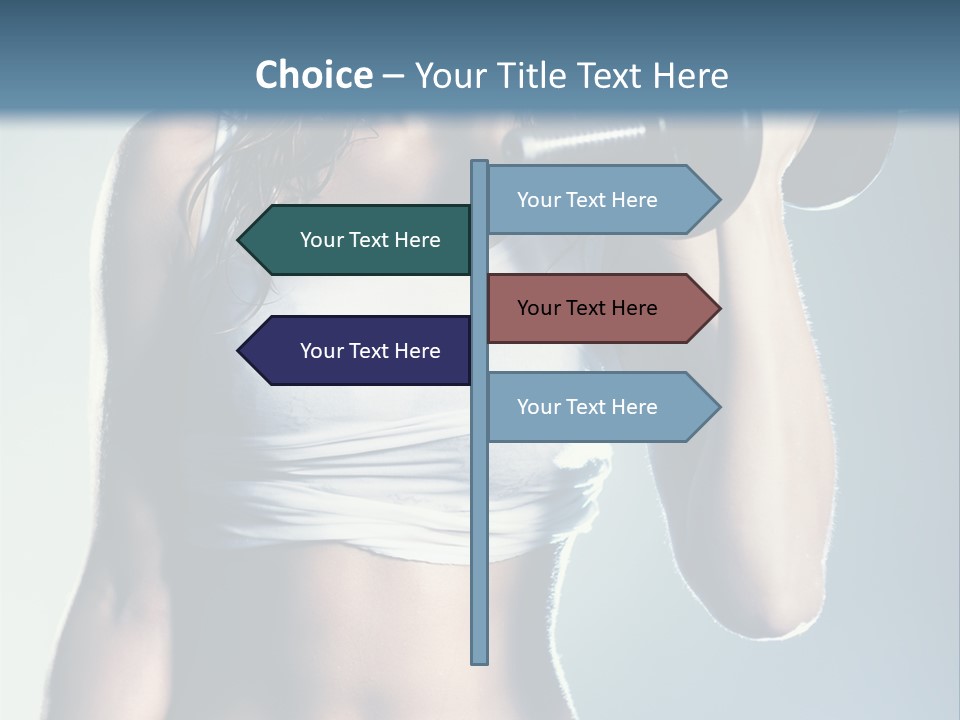 Style Weight Fashion PowerPoint Template