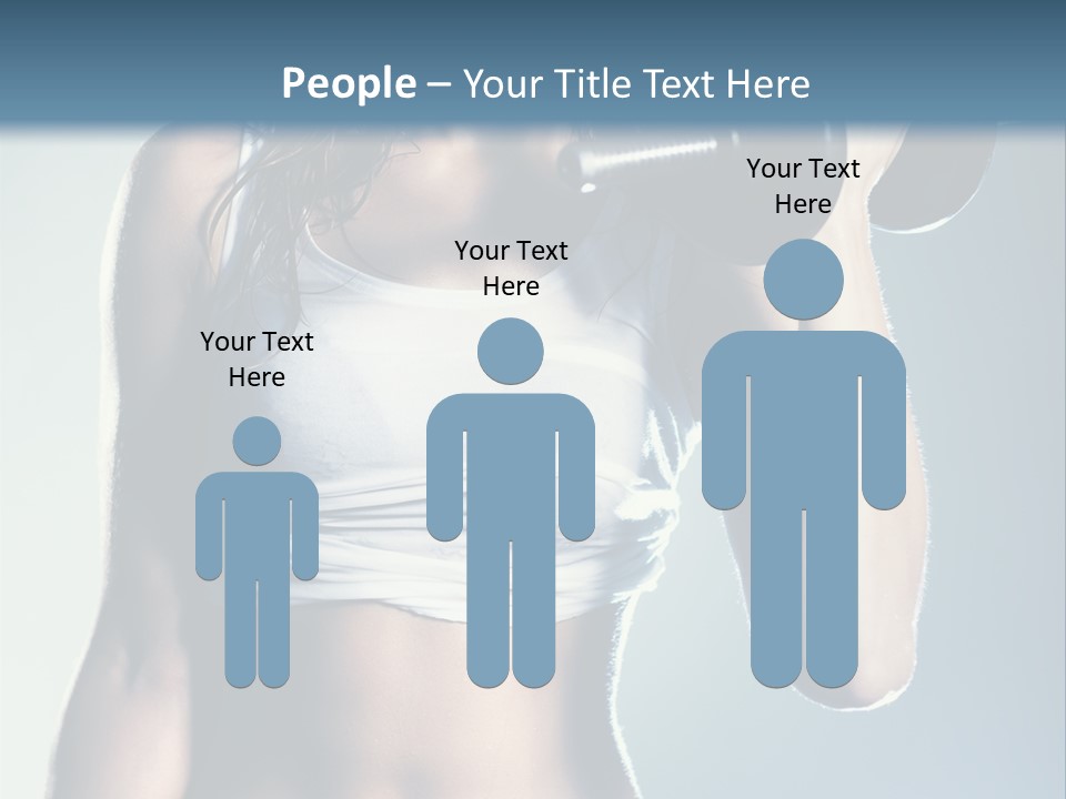 Style Weight Fashion PowerPoint Template