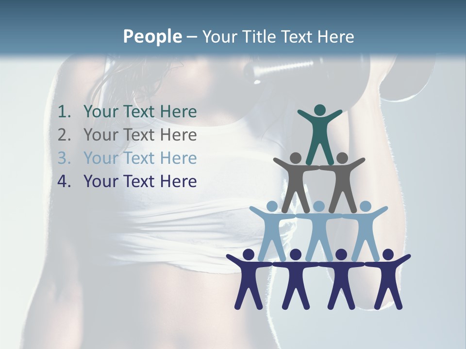 Style Weight Fashion PowerPoint Template