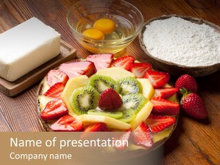 Kitchen Top Sugar PowerPoint Template