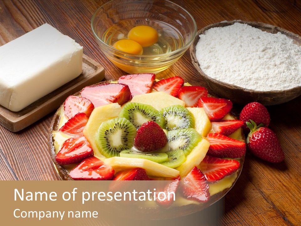 Kitchen Top Sugar PowerPoint Template