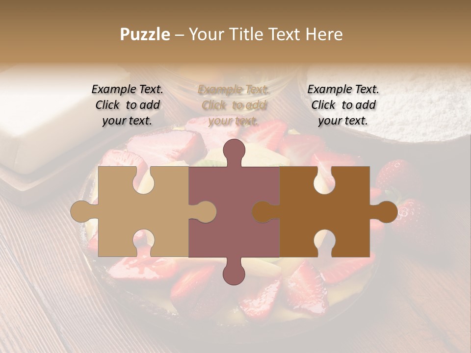 Kitchen Top Sugar PowerPoint Template