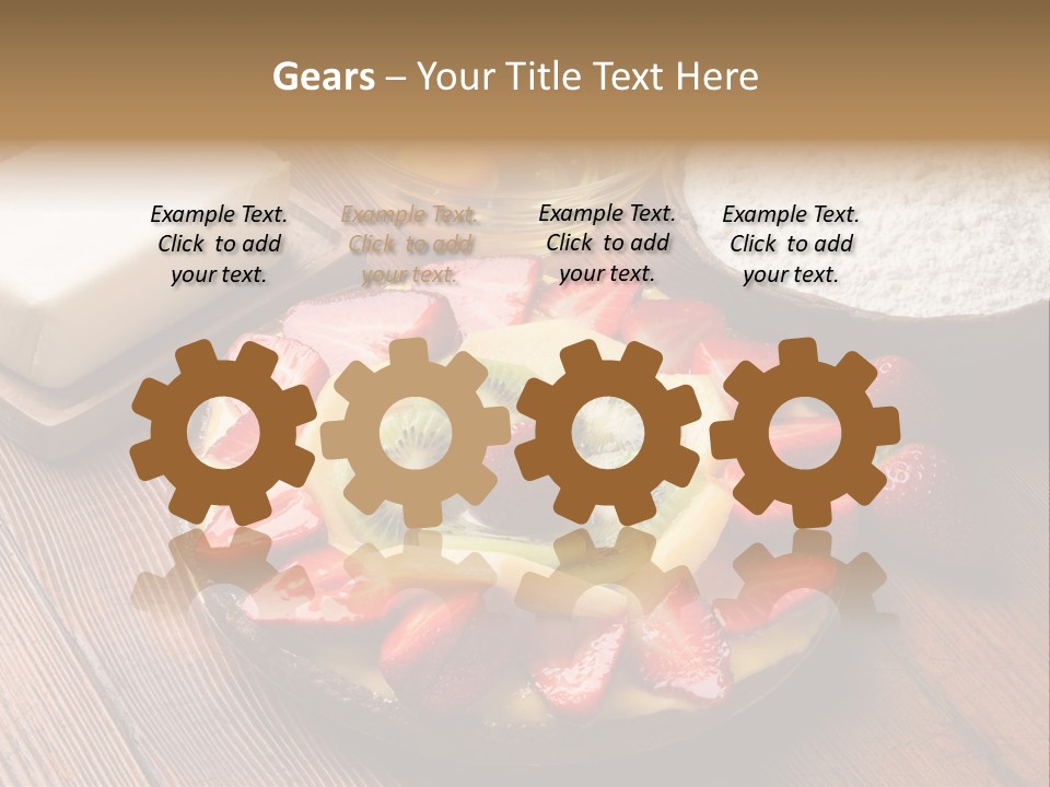 Kitchen Top Sugar PowerPoint Template