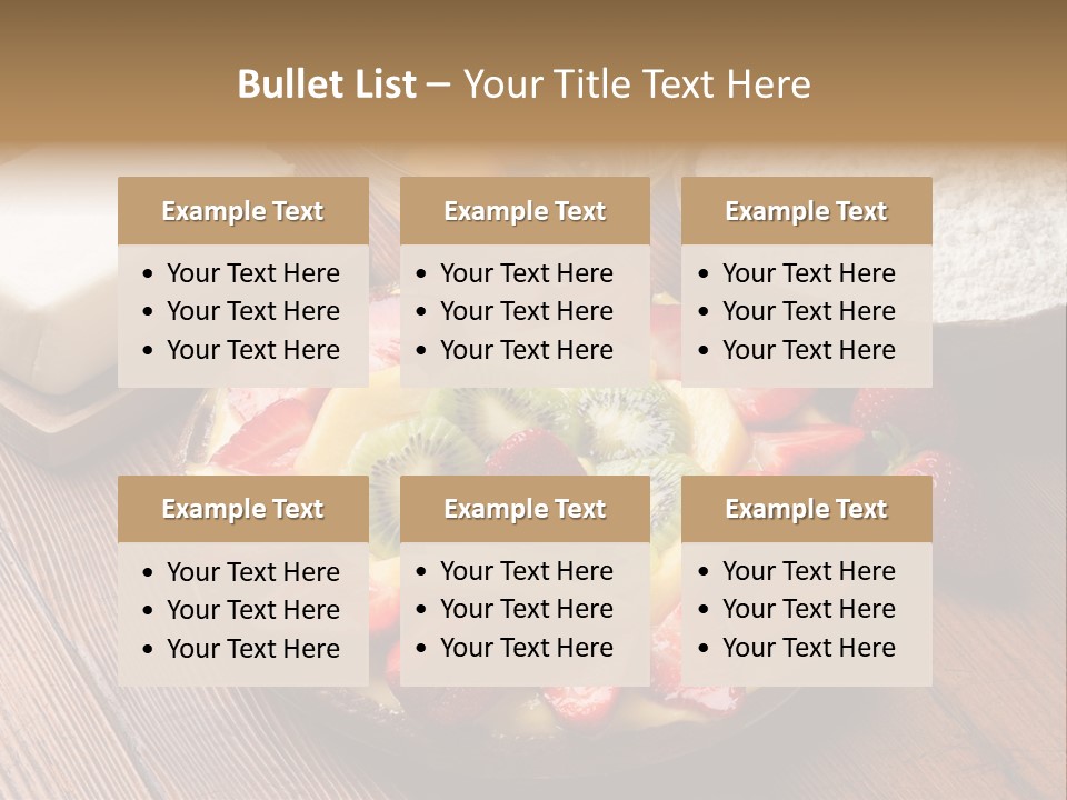 Kitchen Top Sugar PowerPoint Template