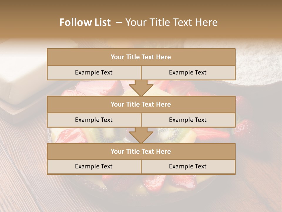 Kitchen Top Sugar PowerPoint Template