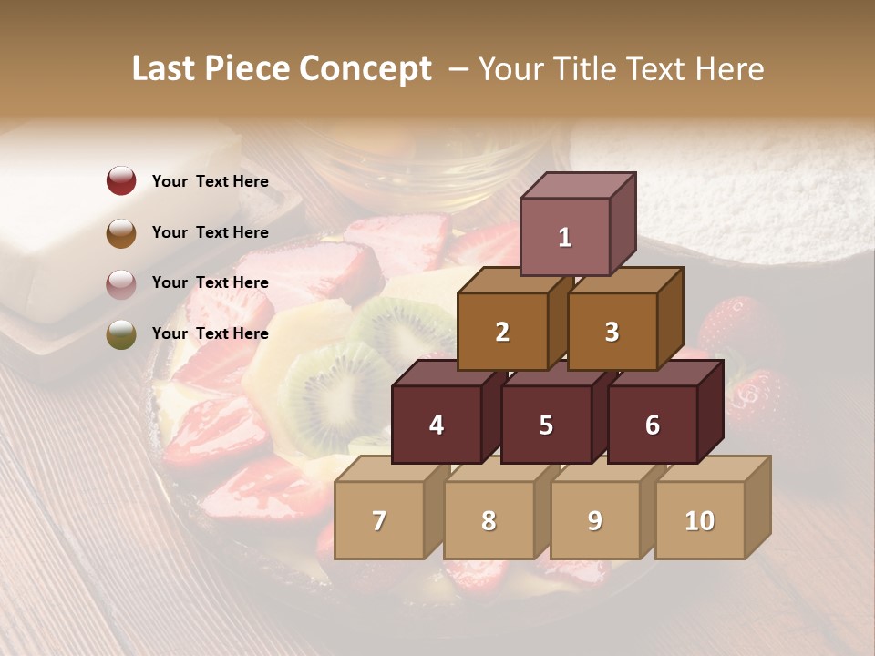 Kitchen Top Sugar PowerPoint Template