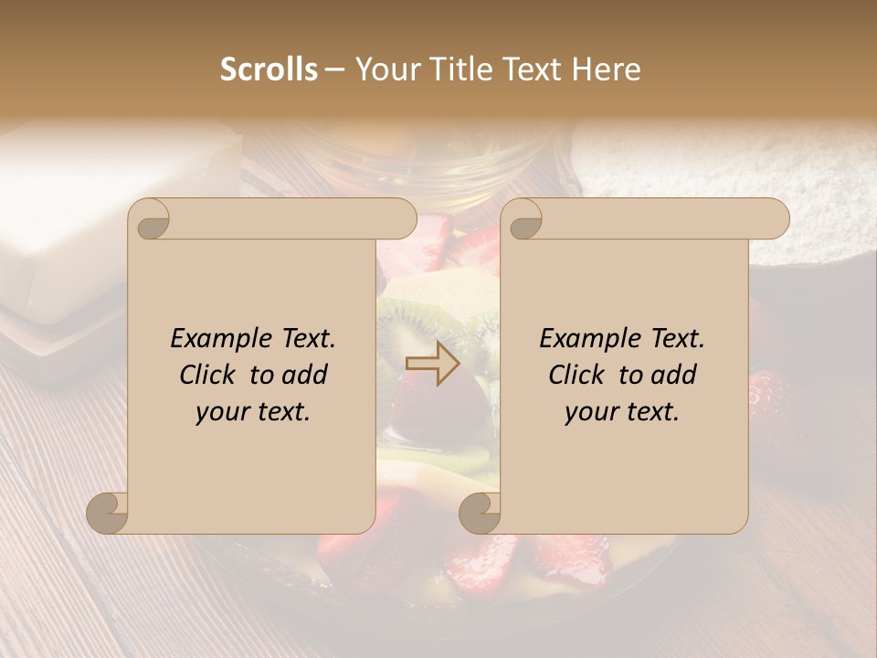 Kitchen Top Sugar PowerPoint Template