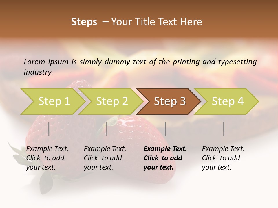 Fresh Crust Sweet PowerPoint Template