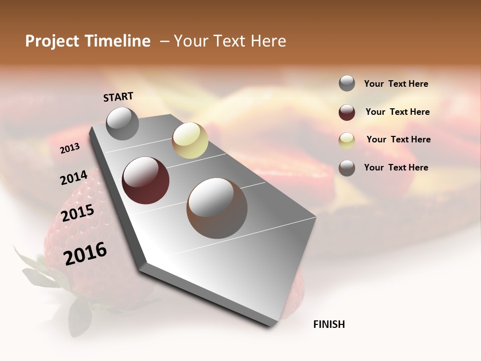 Fresh Crust Sweet PowerPoint Template