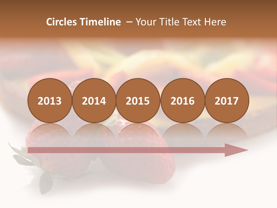 Fresh Crust Sweet PowerPoint Template