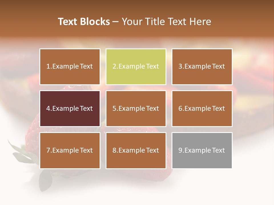 Fresh Crust Sweet PowerPoint Template