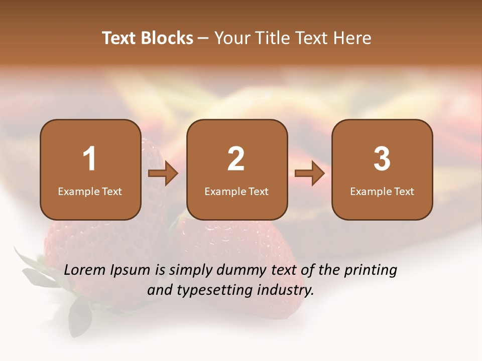 Fresh Crust Sweet PowerPoint Template