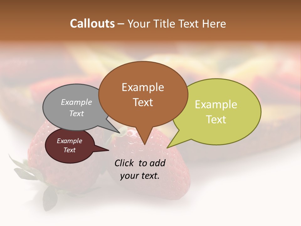 Fresh Crust Sweet PowerPoint Template