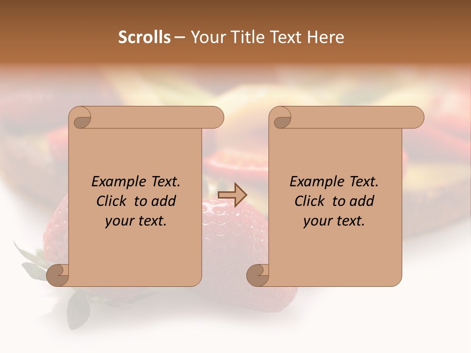 Fresh Crust Sweet PowerPoint Template