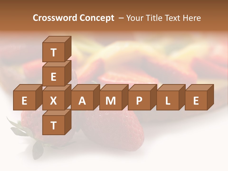 Fresh Crust Sweet PowerPoint Template