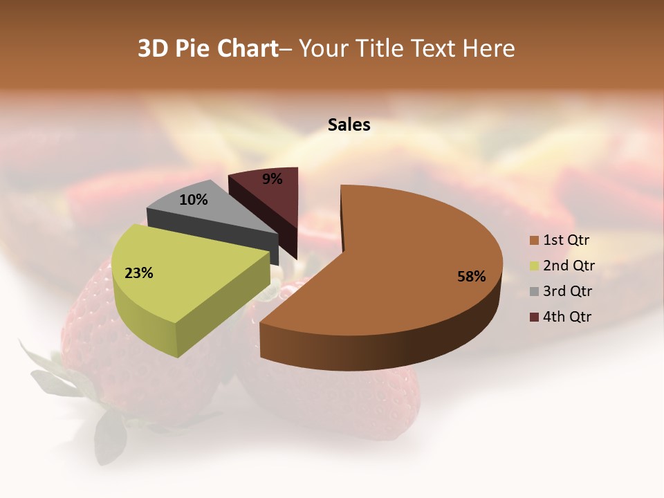 Fresh Crust Sweet PowerPoint Template