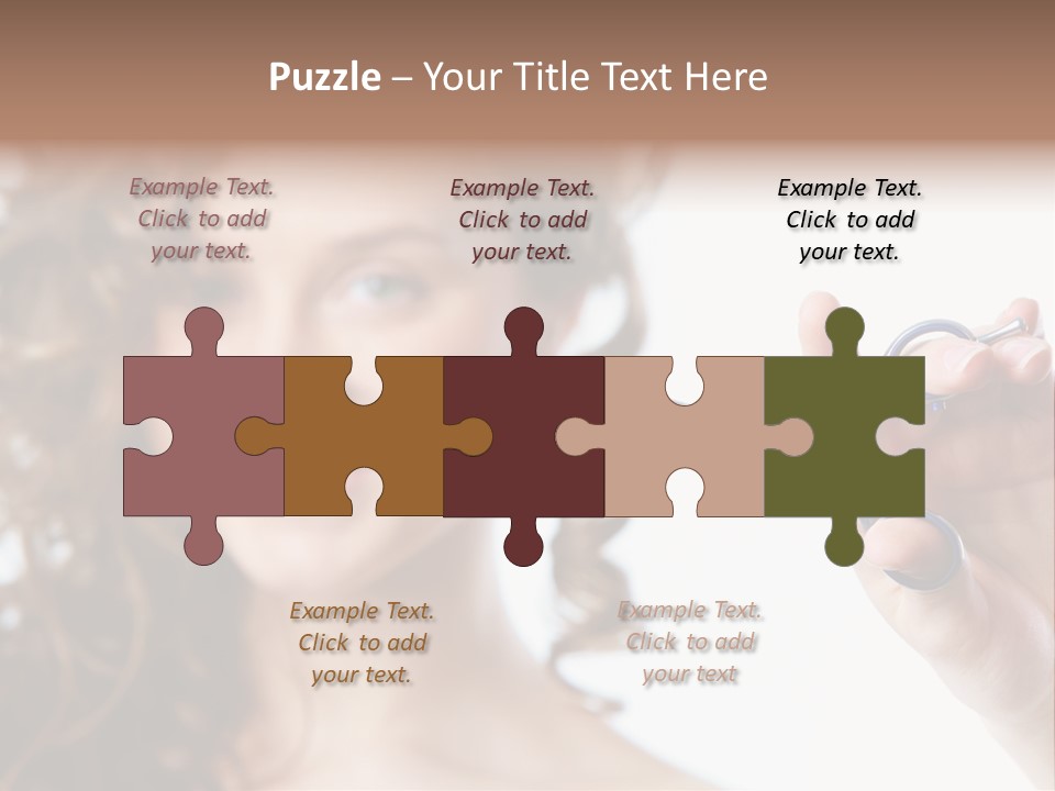 Haircut One Hairdressing Saloon PowerPoint Template