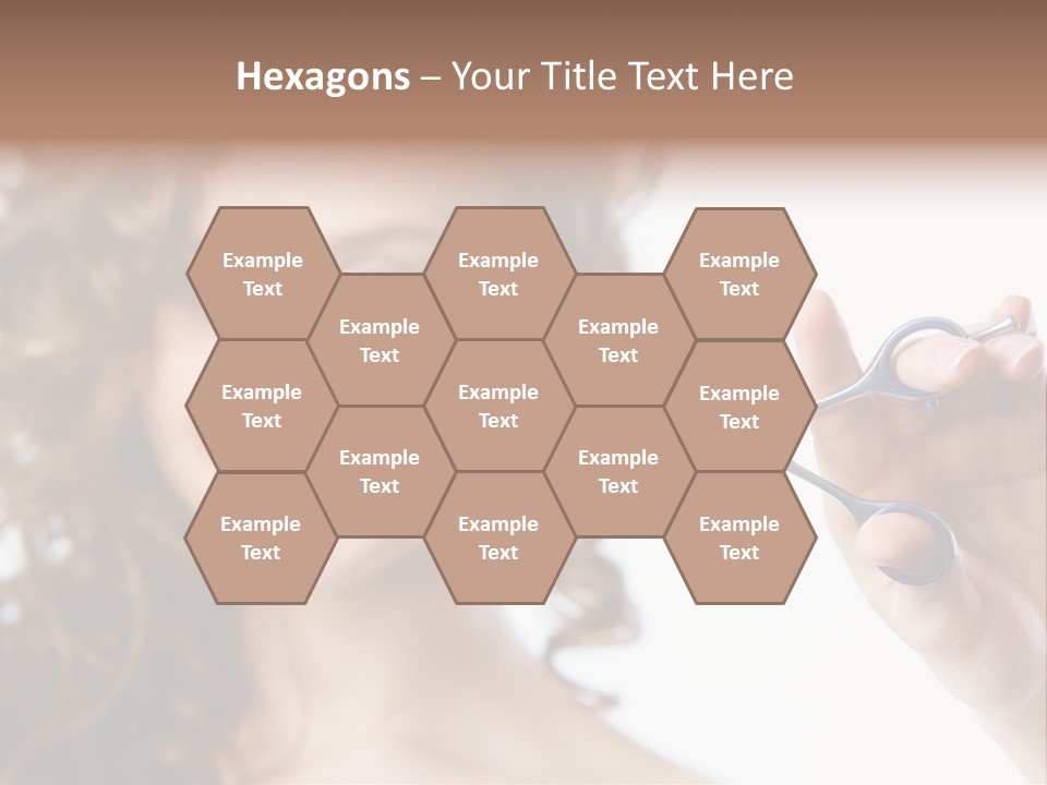 Haircut One Hairdressing Saloon PowerPoint Template