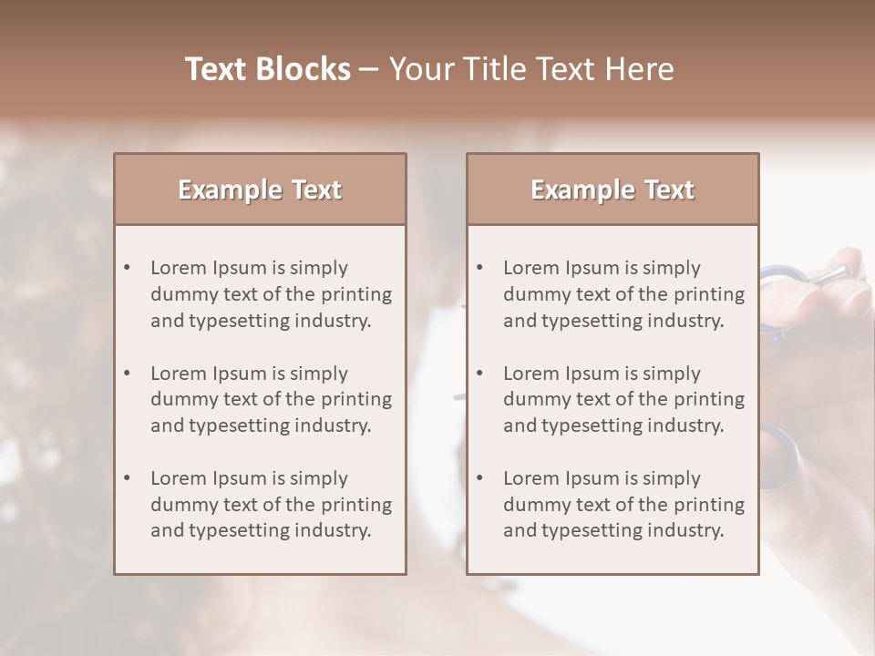 Haircut One Hairdressing Saloon PowerPoint Template