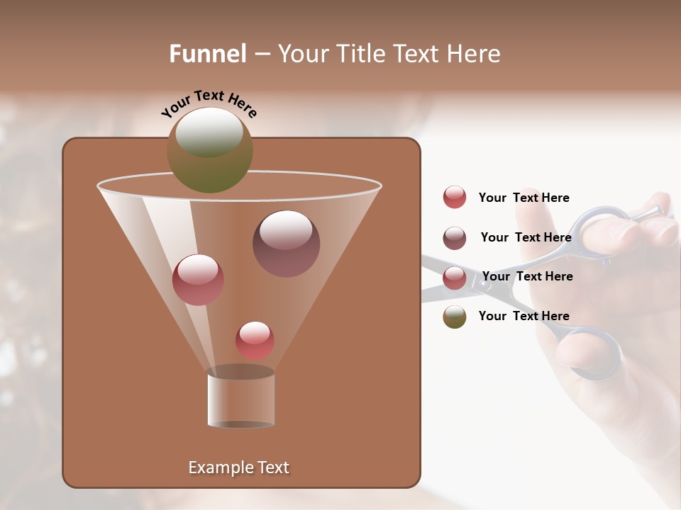 Haircut One Hairdressing Saloon PowerPoint Template