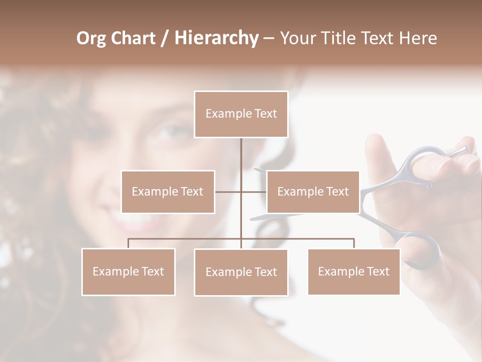 Haircut One Hairdressing Saloon PowerPoint Template