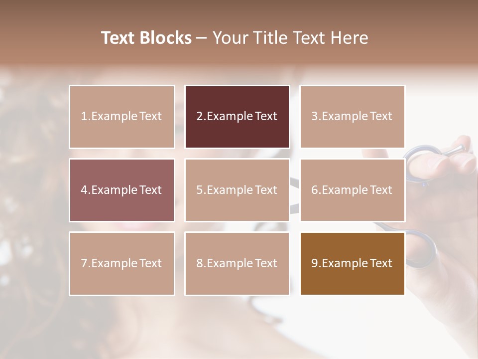 Haircut One Hairdressing Saloon PowerPoint Template