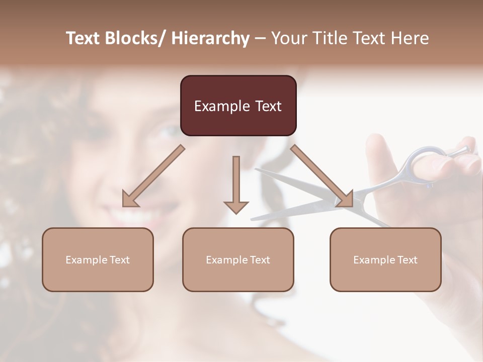 Haircut One Hairdressing Saloon PowerPoint Template