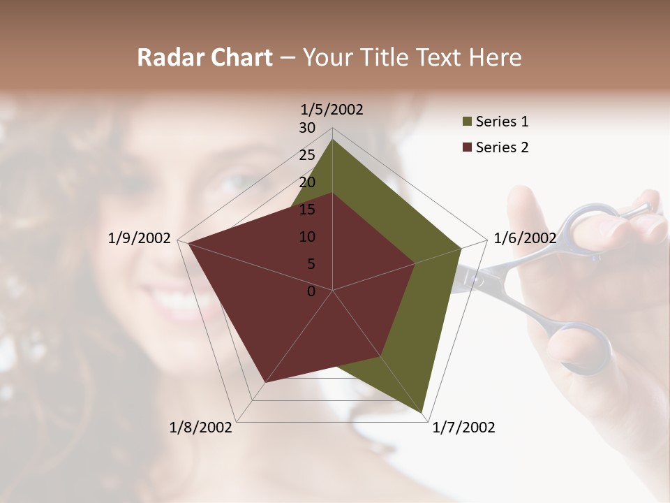 Haircut One Hairdressing Saloon PowerPoint Template