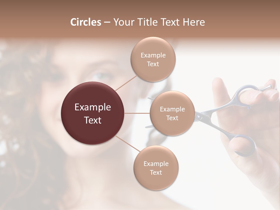 Haircut One Hairdressing Saloon PowerPoint Template