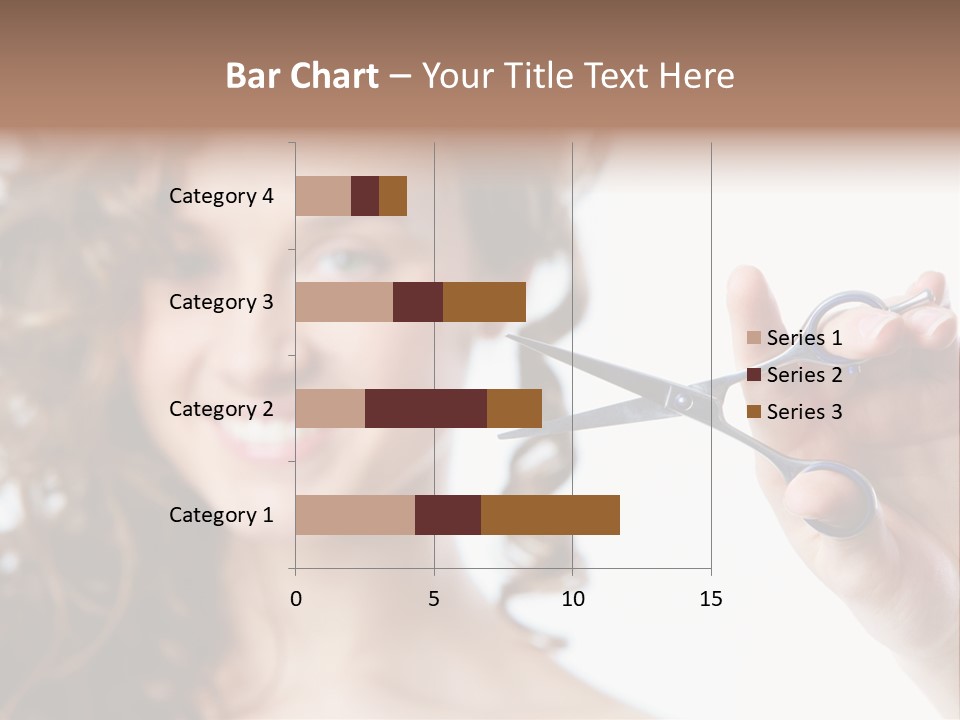 Haircut One Hairdressing Saloon PowerPoint Template