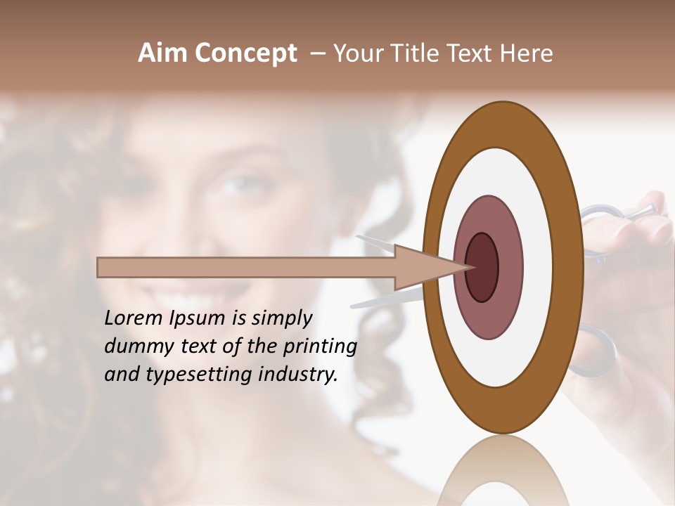 Haircut One Hairdressing Saloon PowerPoint Template