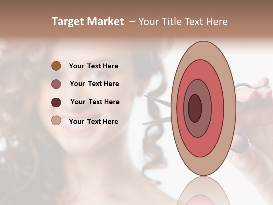 Haircut One Hairdressing Saloon PowerPoint Template