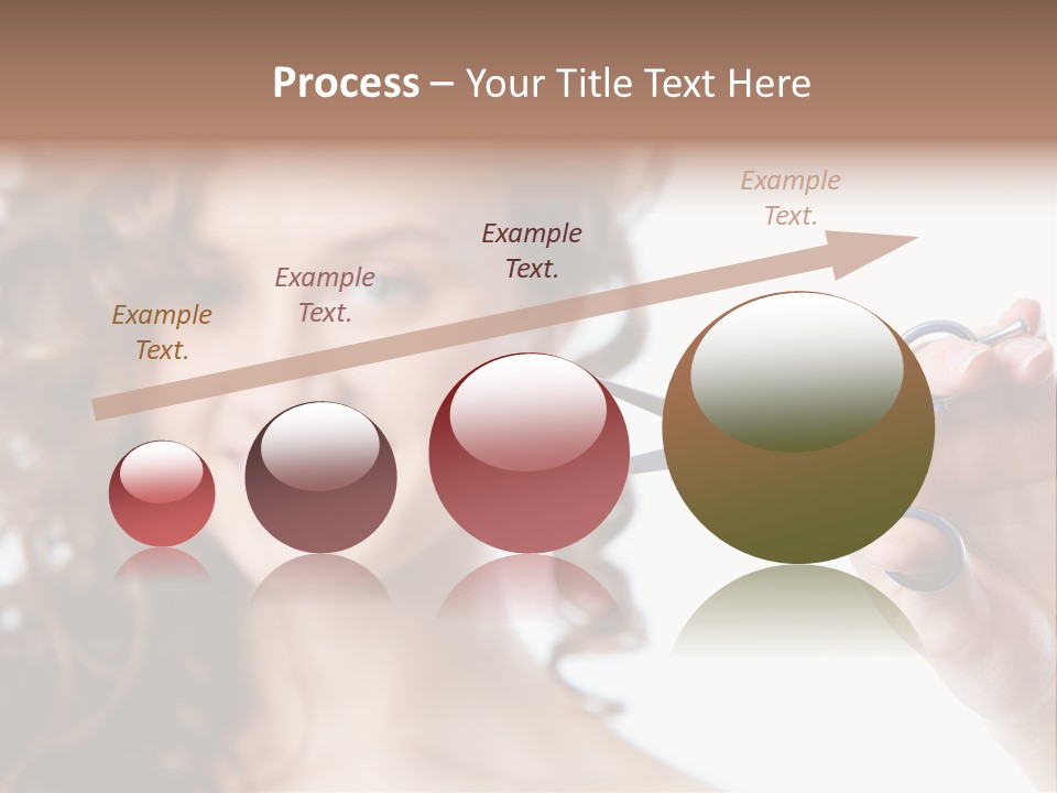 Haircut One Hairdressing Saloon PowerPoint Template