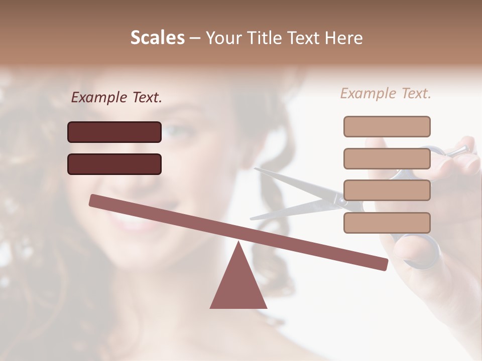 Haircut One Hairdressing Saloon PowerPoint Template