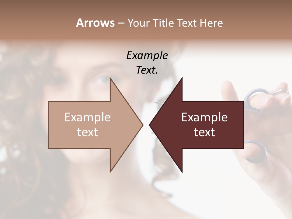 Haircut One Hairdressing Saloon PowerPoint Template