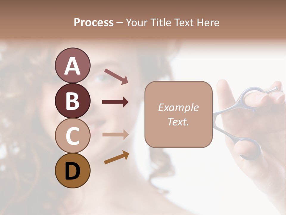 Haircut One Hairdressing Saloon PowerPoint Template